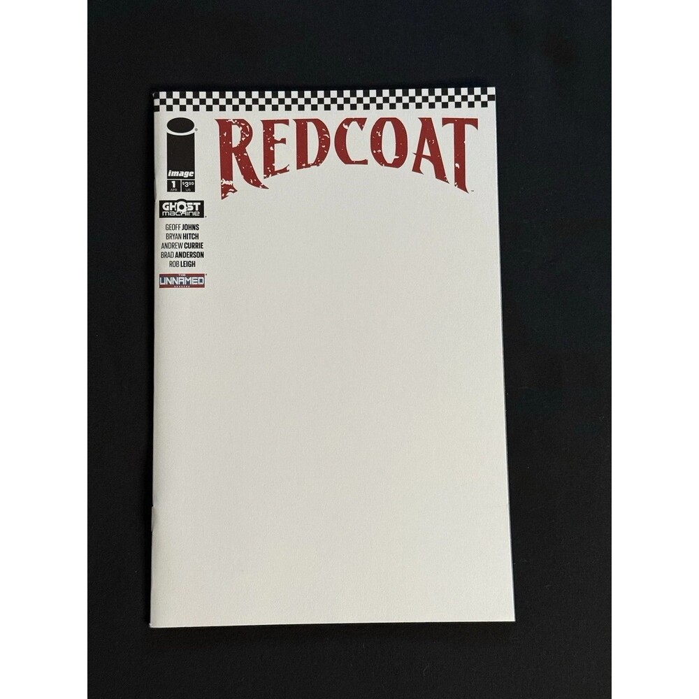 REDCOAT #1 NM COVER D BLANK SKETCH VARIANT IMAGE-GEIGER